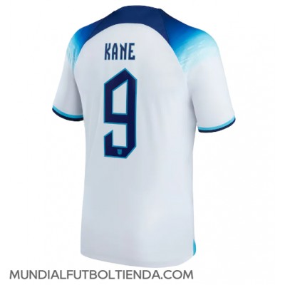 Camiseta Inglaterra Harry Kane #9 Primera Equipación Replica Mundial 2022 mangas cortas